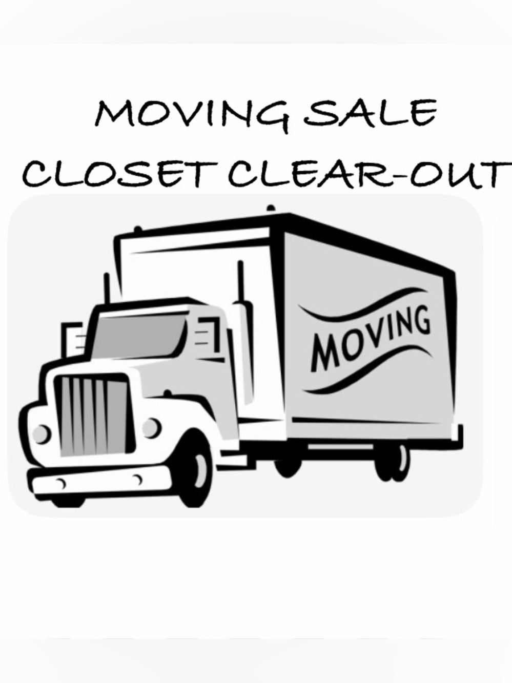 MOVING CLEARANCE SALE ALL CLOTHES SHOES Wallets Ties LARGE ITEM ACCEPTING OFFERS
